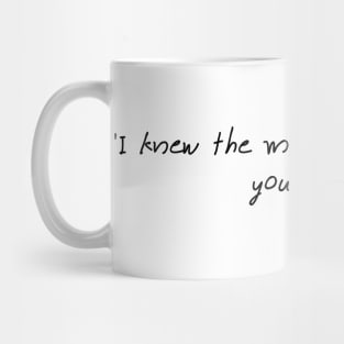 I knew the moment I saw you, you are my master&quot; Alchemy of Souls Mug